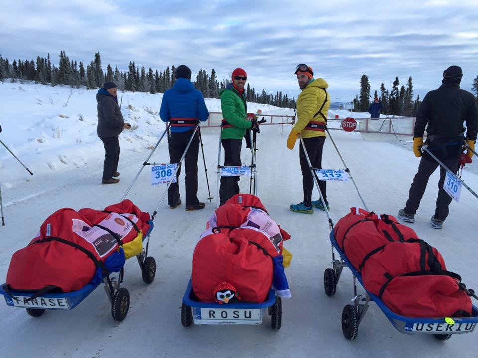 Andrei Rosu in the 6633 Arctic Ultra - one of the toughest extreme ultra marathons