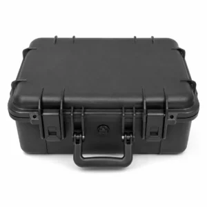 1x Transportkoffer schwarz, mit Schaumstoffeinsatz